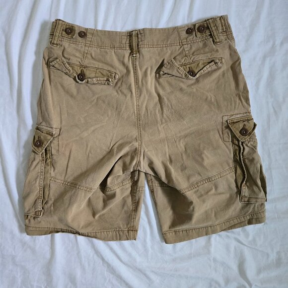 American Eagle Cargo Shorts, Tan Colour, Size 34 - Picture 2 of 6